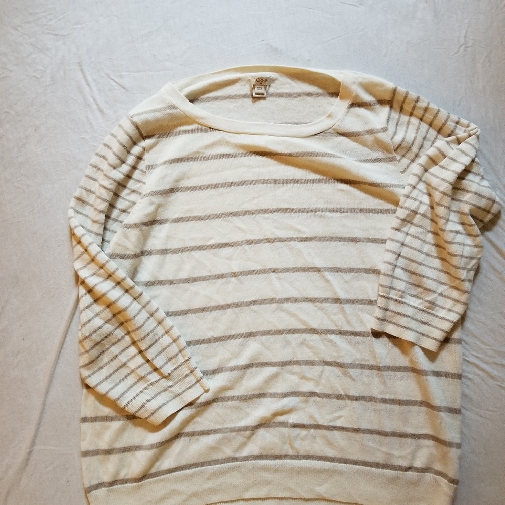 J.Crew Striped Sweater / Sz XXL